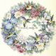 Dimensions 35132 Hummingbird Wreath / Венок с колибри. Dimensions 35132 Hummingbird Wreath / Венок с колибри.